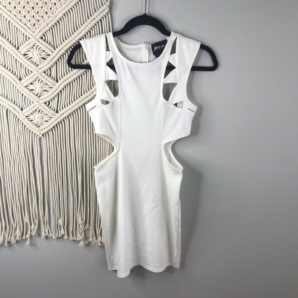Nasty Gal Cutout Bodycon Is Dress Size Small